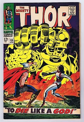 Buy Thor #139 Fine Complete Page Count/Stories 1967 Marvel Comics Silver Age • 45.51£