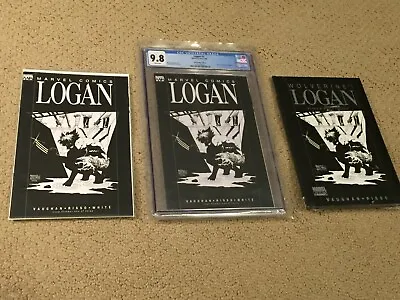 Buy Logan 1 CGC 9.8 White Wolverine Black Cover ( Logan  Movie- NOT NYX 3) + Extras • 99.58£