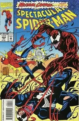Buy Spectacular Spider-man #202 (1976) Maximum Carnage Vf/nm Marvel • 8.95£