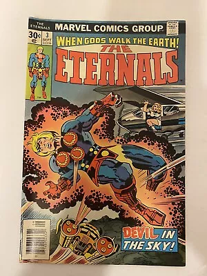 Buy Eternals 3 1977 1st Sersi!! Mid Grade 🔑🔥 Marvel Comics Bronze Age • 6.38£