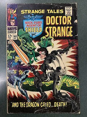 Buy Strange Tales #163 (Marvel, 1967) 1st Clay Quartermain Jim Steranko GD • 26.42£