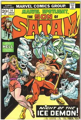 Buy Marvel Spotlight Comic #14 Son Of Satan Marvel Comics 1974 FINE • 5.32£