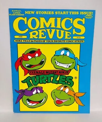 Buy COMICS REVUE Magazine #60 (1991) Teenage Mutant Ninja Turtles Phantom Comicstrip • 11.98£