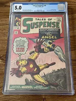 Buy Tales Of Suspense #49 (1964) 1st X-Men Crossover CGC 5.0 VG/FN • 228.77£