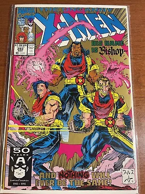 Buy Uncanny X-Men #282 2nd Print (FN-) #283 (NM-) 1st Full App Bishop 1991 X-men 97 • 7.14£