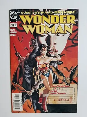 Buy Wonder Woman #203 (2004 DC Comics) Batman Bitter Pills ~ FN+ ~ Combine Shipping • 3.19£
