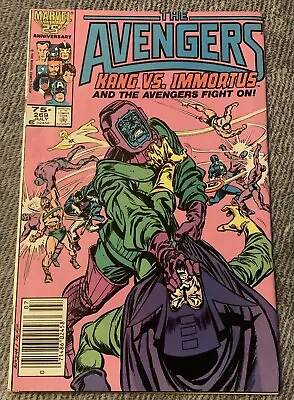 Buy The Avengers #269 F/VF Kang Vs Immortus! 1986 Newstand • 4.15£