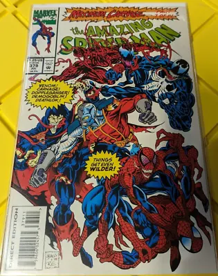 Buy The Amazing Spider-Man #379 (1993) VF Marvel Comics Carnage Venom  • 8.04£