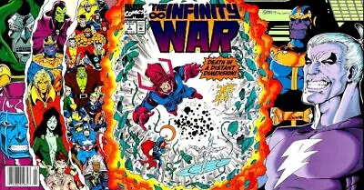 Buy The Infinity War #3 Newsstand Cover (1992) Marvel Comics • 13.63£