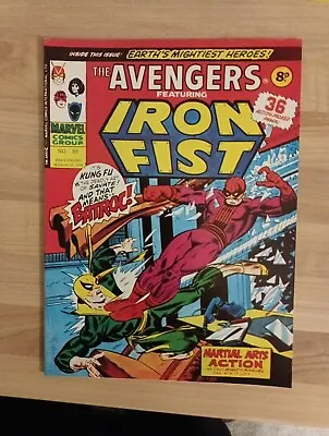 Buy The Avengers Feat. Iron Fist - No.80  - March 29 1975 • 2.50£