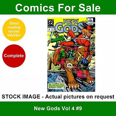 Buy DC New Gods Vol 4 #9 Comic - VG/VG+ 01 October 1989 • 2.99£
