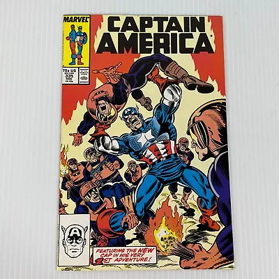 Buy Captain America #335 (Marvel Comics, 1987) - VF+ • 3.93£