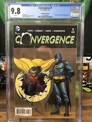 Buy Convergence 5 Cgc 9.8 Detective Comics 38 Homage 1:25 Opena Variant  8 On Census • 47.17£