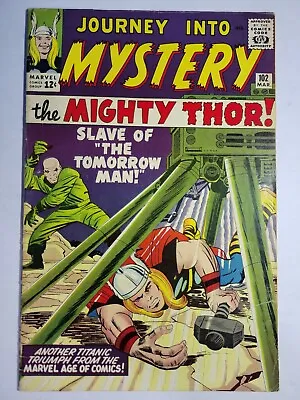 Buy Journey Into Mystery #102 1st App. Hela Lady Sif Silver Age Thor Marvel 1964 • 134.36£