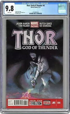 Buy Thor God Of Thunder #6 CGC 9.8 2013 3716803024 1st App. Knull • 462.06£