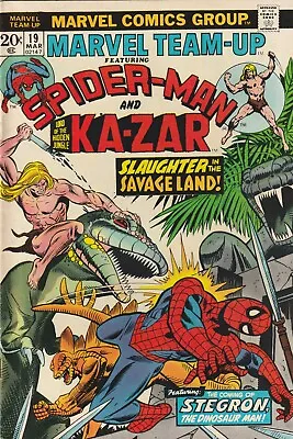 Buy  Marvel Team-Up Featuring Spider-Man And Ka-Zar  19, March 1974 Comic: Very Good • 7.88£