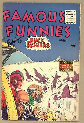 Buy Famous Funnies 217 (FN) Sgt Earthquake P Jones BUCK ROGERS Dickie Dare 1955 Y044 • 127.09£