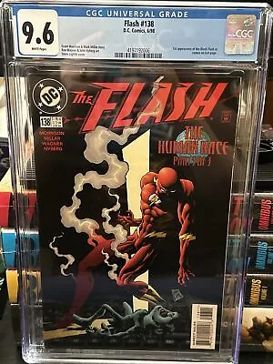 Buy Flash #138 CGC 9.6 Grant Morrison Key First Appearance Black Flash Movie 1998 NM • 134.56£