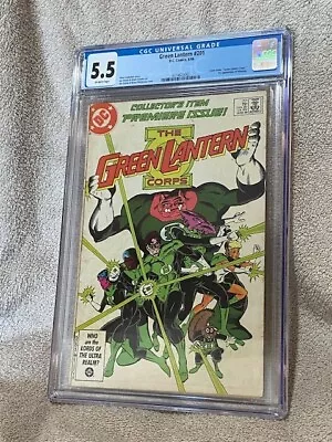 Buy Green Lantern #201 CGC Graded 5.5 D.C. Comics 1986 Collectors Item Premiere Issu • 39.49£
