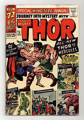 Buy Thor Journey Into Mystery #1 GD 2.0 1965 1st App. Hercules • 126.50£