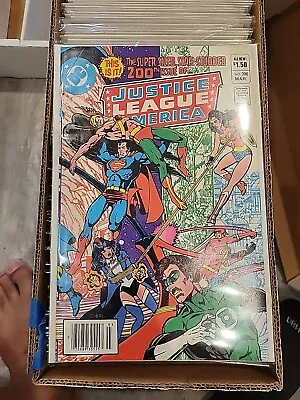 Buy Justice League Of America #200 George Perez Wraparound DC Comics 1982 Newsstand • 7.90£