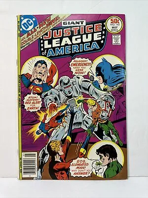 Buy Justice League Of America #142 1st App The Construct VF- 7.5 1977 DC Comics • 5.52£