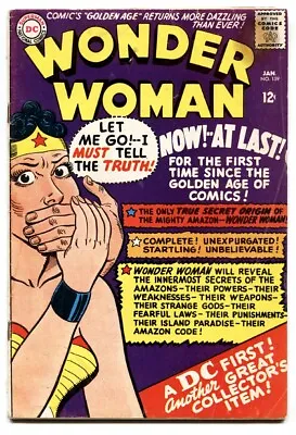 Buy WONDER WOMAN #159 Origin Issue-DC Comic Book G • 50.46£