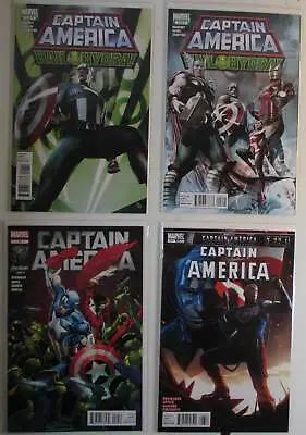 Buy 2011 Captain America Lot 4 #5th Series 617,6th 10,Hail Hydra 1,2 Marvel Comics • 6.07£