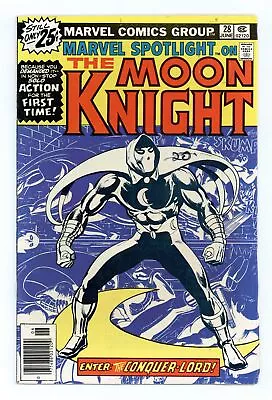 Buy Marvel Spotlight #28 VG 4.0 1976 1st Solo Moon Knight App. • 61.87£