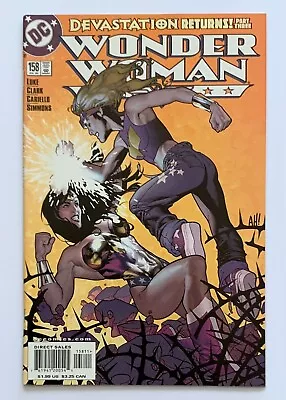 Buy Wonder Woman #158 Adam Hughes Cover (DC 2000) VF- Condition Comic • 22.95£