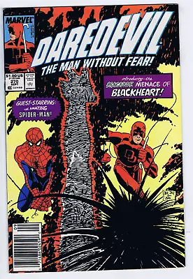 Buy Daredevil #270 Marvel 1989 1st Appearance Of Blackheart • 23.72£