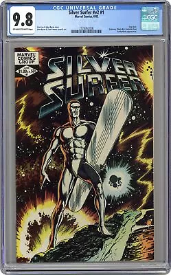 Buy Silver Surfer 1-Shot #1 CGC 9.8 1982 2128762006 • 218.59£