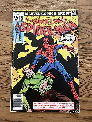 Buy Amazing Spiderman #176 (Marvel 1978) 1st App Of 3rd Green Goblin Bart Hamilton! • 6.81£