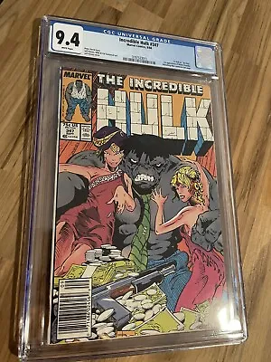 Buy Incredible Hulk 347 CGC 9.4 Newsstand White Pages  1st Joe Fixit 1st Marlo • 79.85£