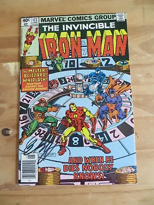 Buy Marvel: The Invincible Iron Man #123, Vol. 1 /1979 Signed By Bob Layton • 17.34£