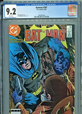 Buy Batman #387 (DC 1985) CGC Certified 9.2 • 55.22£