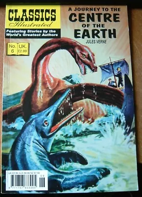 Buy JOURNEY TO THE CENTER OF THE EARTH   CLASSICS ILLUSTRATED No 6  (  2009 ) • 2.50£