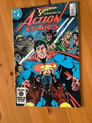 Buy Action Comics #557 1984 VFN Bagged And Boarded • 2£