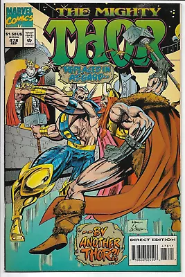 Buy The Mighty Thor #478 Marvel Comics Thomas Wyman DeCarlo 1994 VFN • 5.99£
