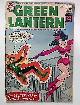 Buy Green Lantern #16 (1962, DC) 1st Appearance & Origin Of Star Sapphire • 79.15£