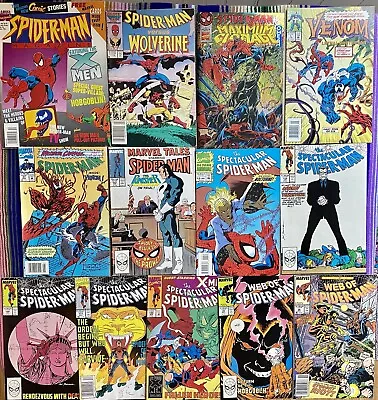 Buy The Amazing Spider-Man Mixed Lot Of 13! 80s-90s Marvel Comics VENOM Spectacular • 21.30£