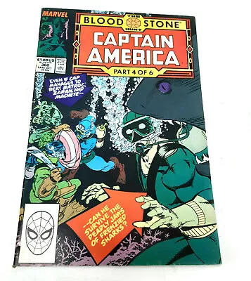 Buy Marvel Comics Captain America #360 1st Full Appearance Of Crossbones KEY ISSUE! • 26.69£