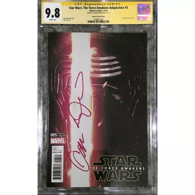Buy Star Wars: Force Awakens #5 Photo Cvr__CGC 9.8 SS__Signed By Adam Driver • 340.81£