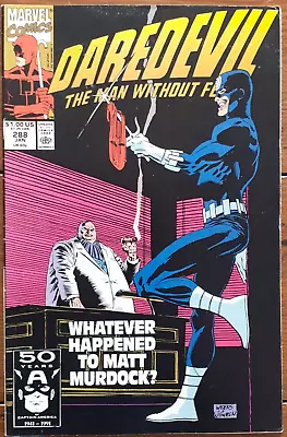 Buy Daredevil 288, Marvel Comics, January 1991, Fn • 4.99£