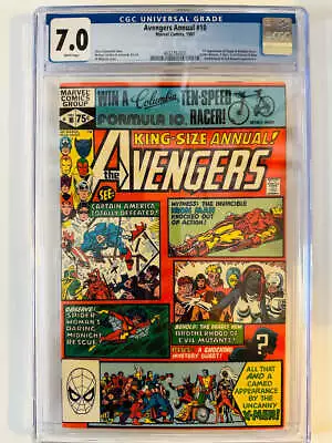Buy Avengers Annual #10 (1981) CGC 7.0 1st Appearance Rogue • 74.31£
