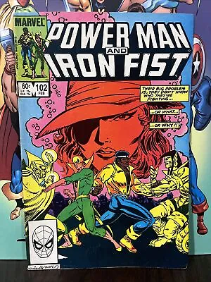 Buy Power Man And Iron Fist #102 Marvel Comics 1984 VG/FN • 2.36£