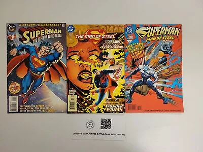 Buy 3 Superman Man Of Steel DC Comic Books #70 127 1 Man Of Tomorrow 39 TJ16 • 120.52£