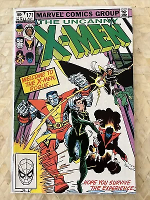 Buy UncannyX-Men #171 Marvel Comics KEY Rogue Joins Illyana's Soulsword 1983 • 12.06£