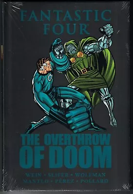 Buy FANTASTIC FOUR THE OVERTHROW OF DOOM HC Hardcover Perez #192-200 SEALED NEW NM • 36.10£