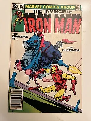 Buy Iron Man #163 1982 Marvel Comics 1st Cameo App. Obediah Stone • 3.20£